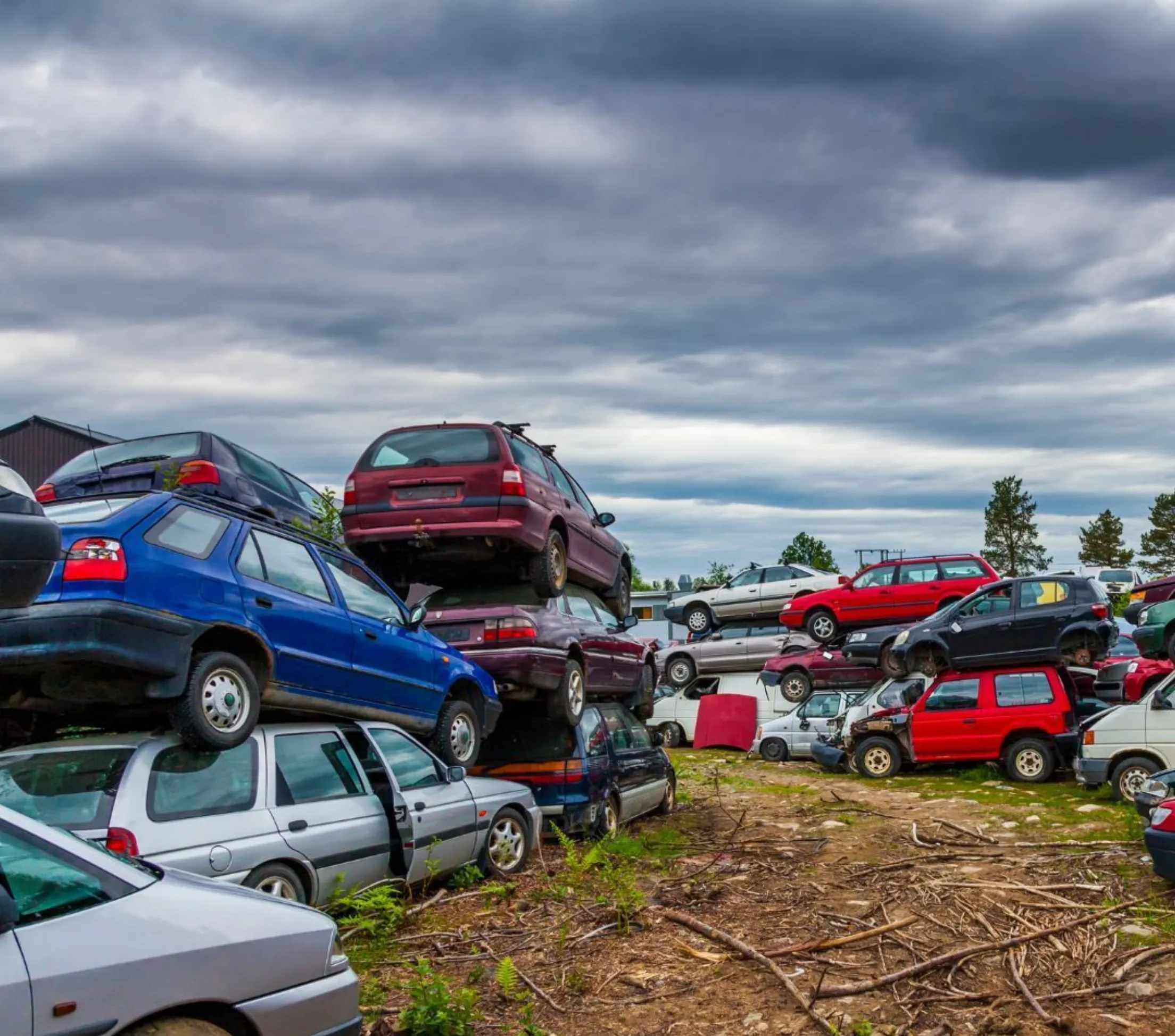 vehicle recycling process