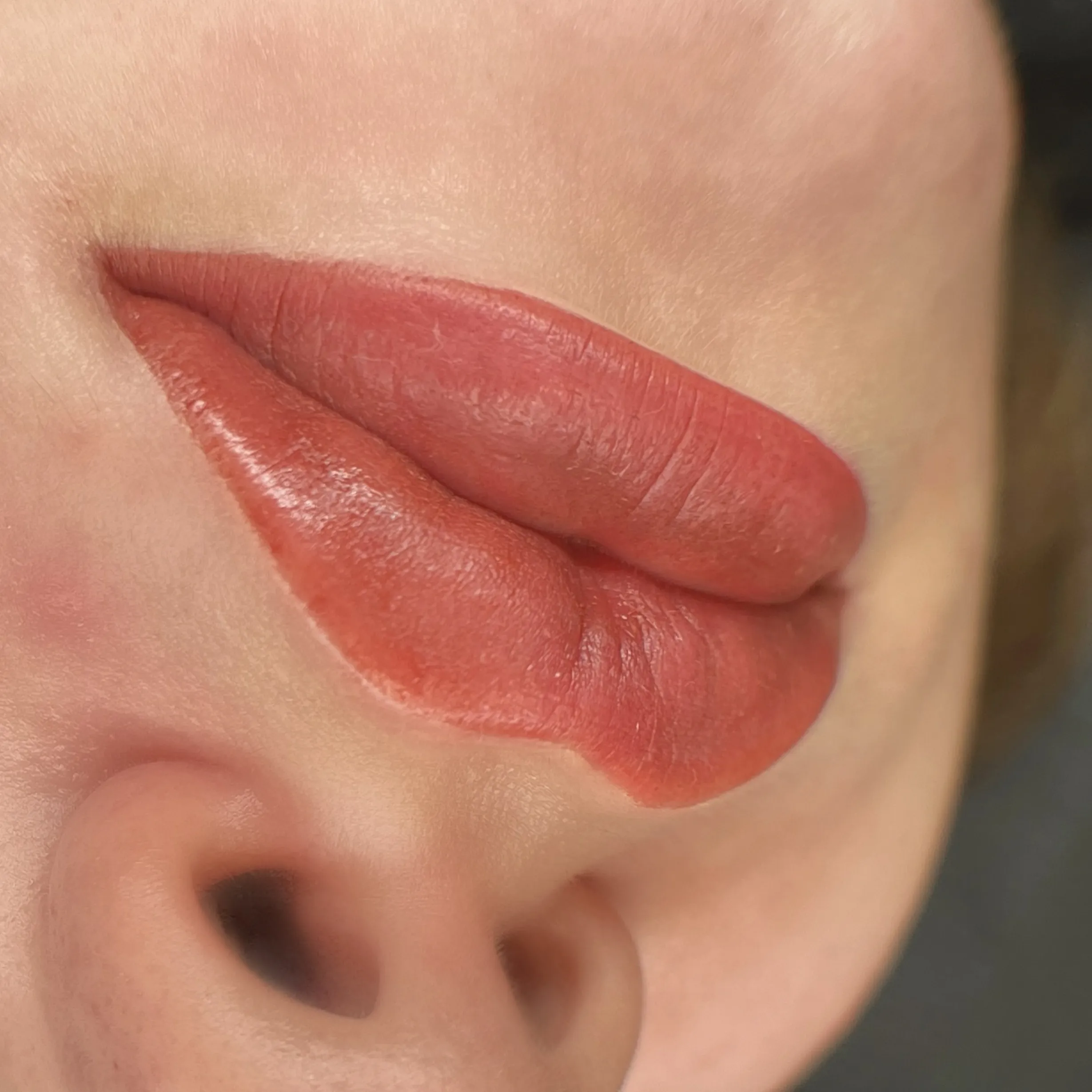 lip tattoo washing face tips