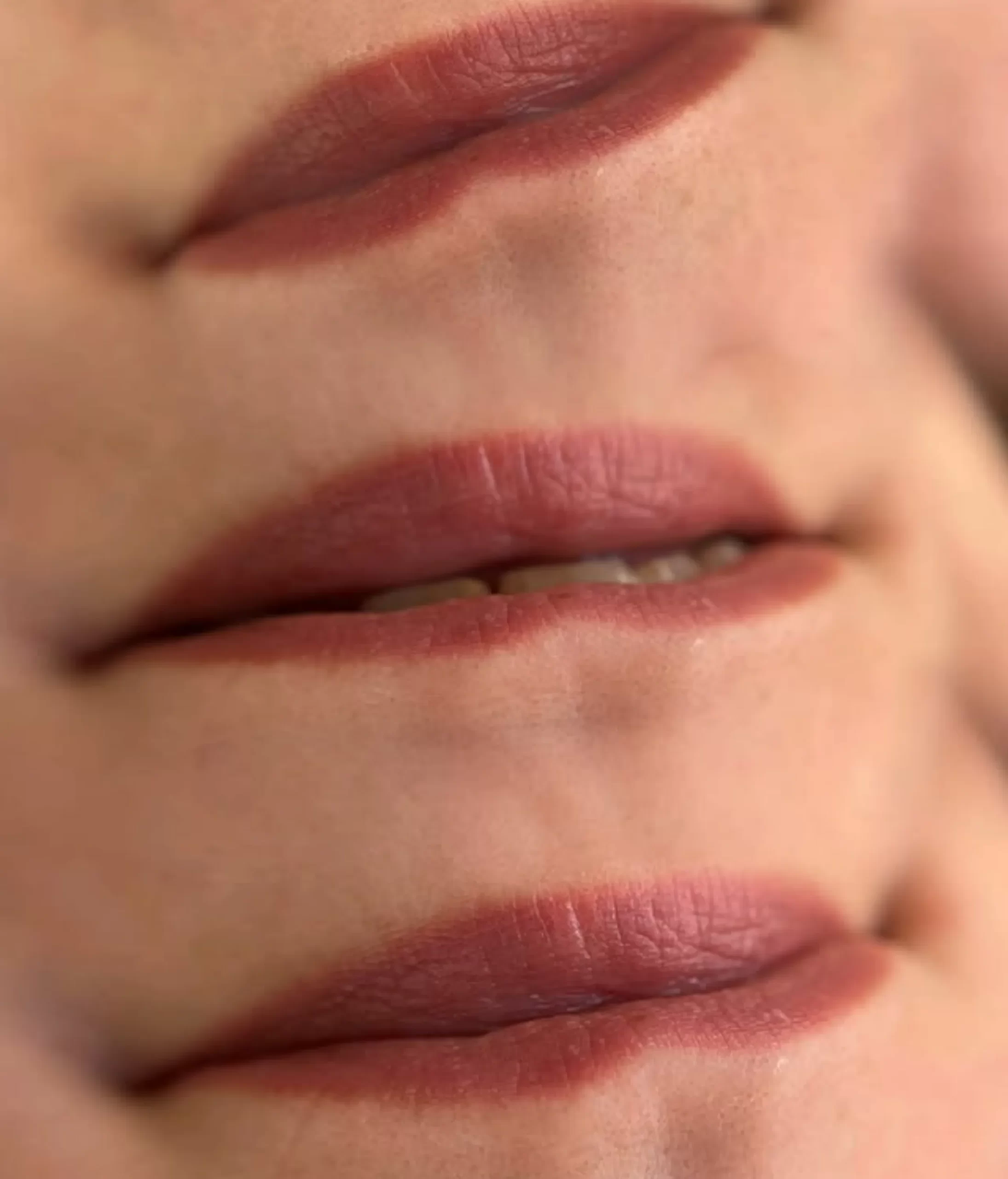 wet lips healing lip tattoo